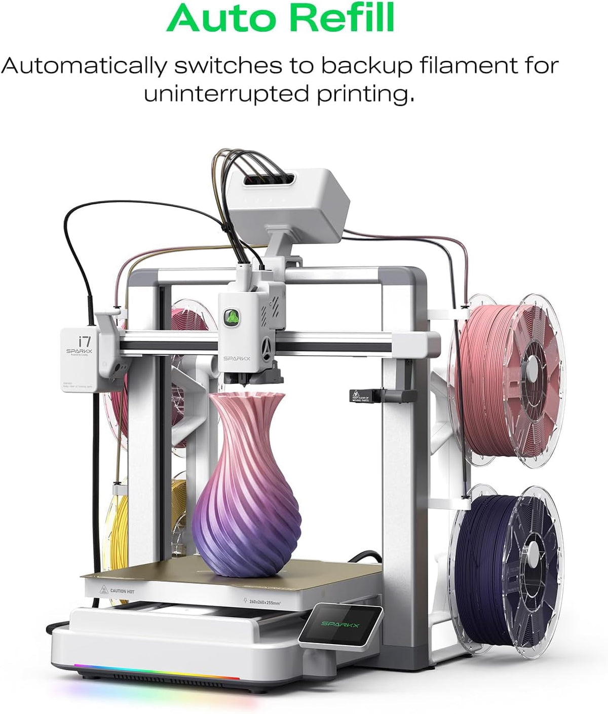Creality SPARKX i7 Nano Combo Multi‑Color 3D Printer for Beginners