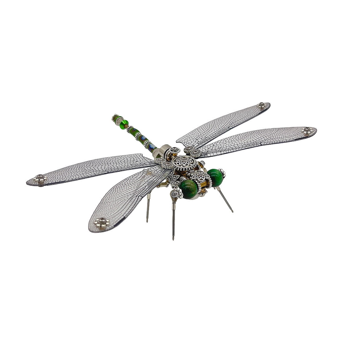 3D Metal Puzzle Punk Insects 200+ PCS, Steampunk Mechanical Model Kit With DIY Assembly, Home Display Desk Decor For Adult Collectors And Creative Gifts