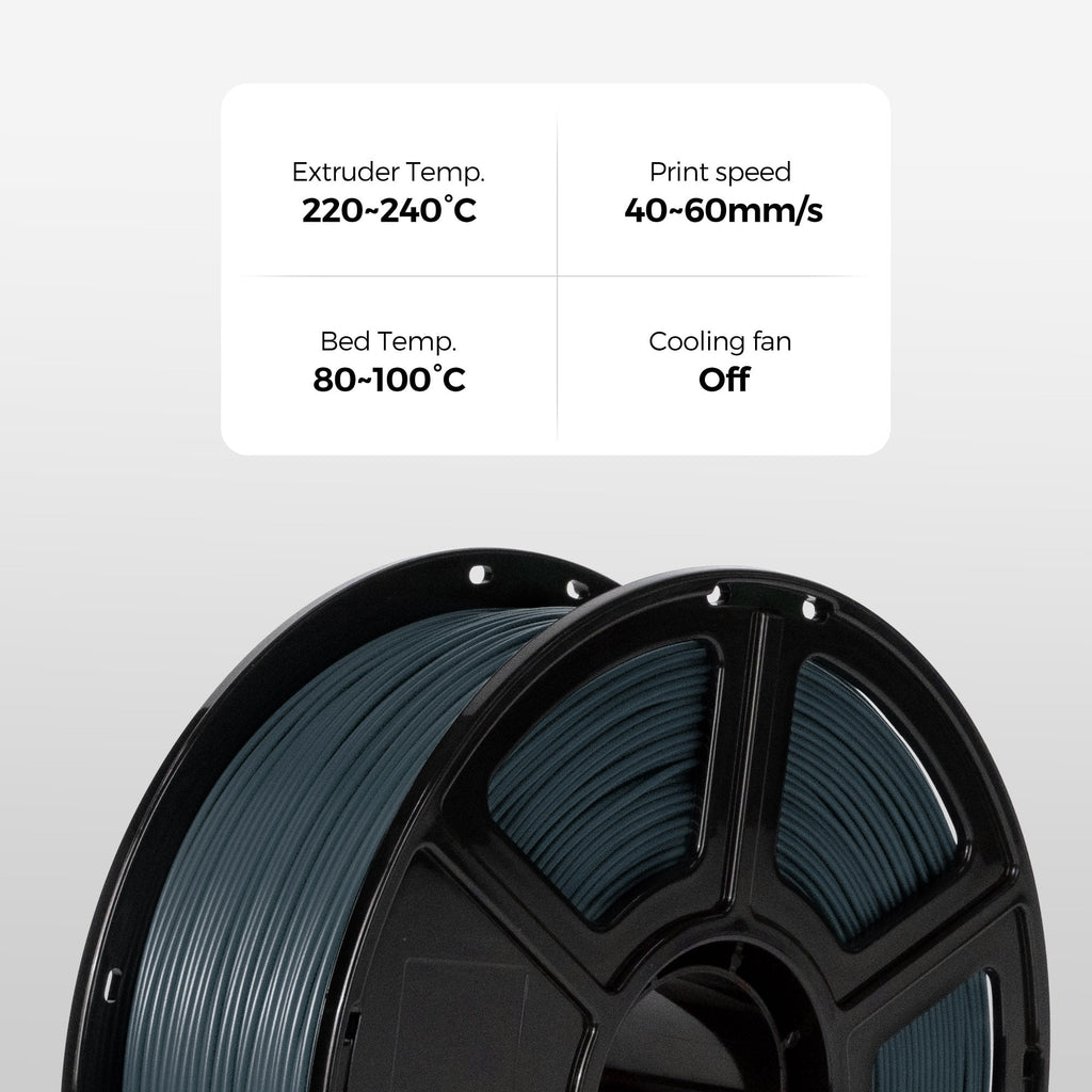 Flashforge ABS Pro Filament 1.75mm, 1KG/2.2lbs ABS Pro 3D Printer Filament, Purple