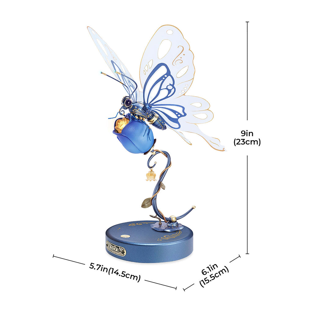 ROKR 3D Puzzle Butterfly DIY Mechanical Model Kit Toys for Adult Child