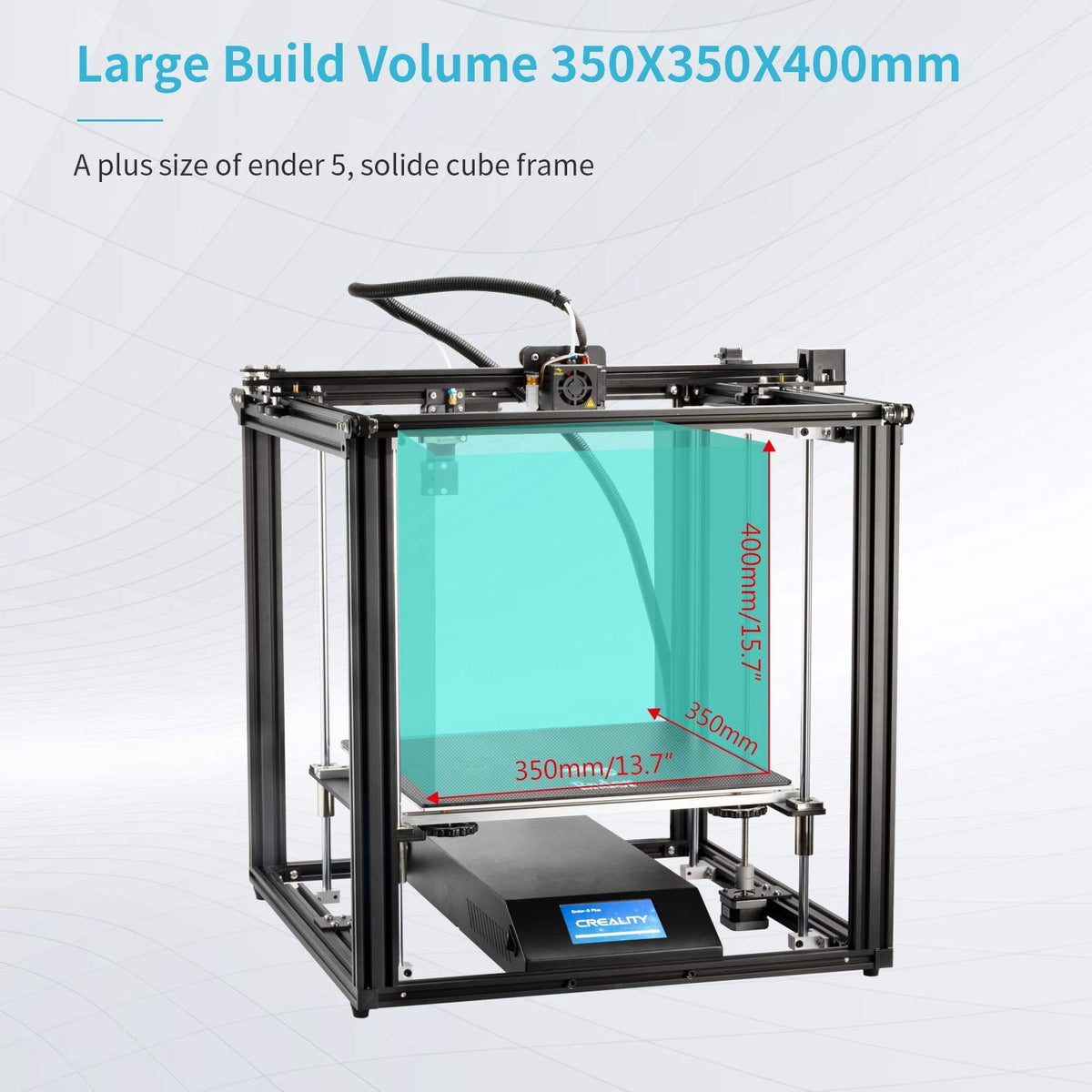Creality Ender-5 Max 3D Printer Ultra-Fast CoreXY, 36-Point Auto Leveling, All-Metal Frame,400*400*400 Large Build Area
