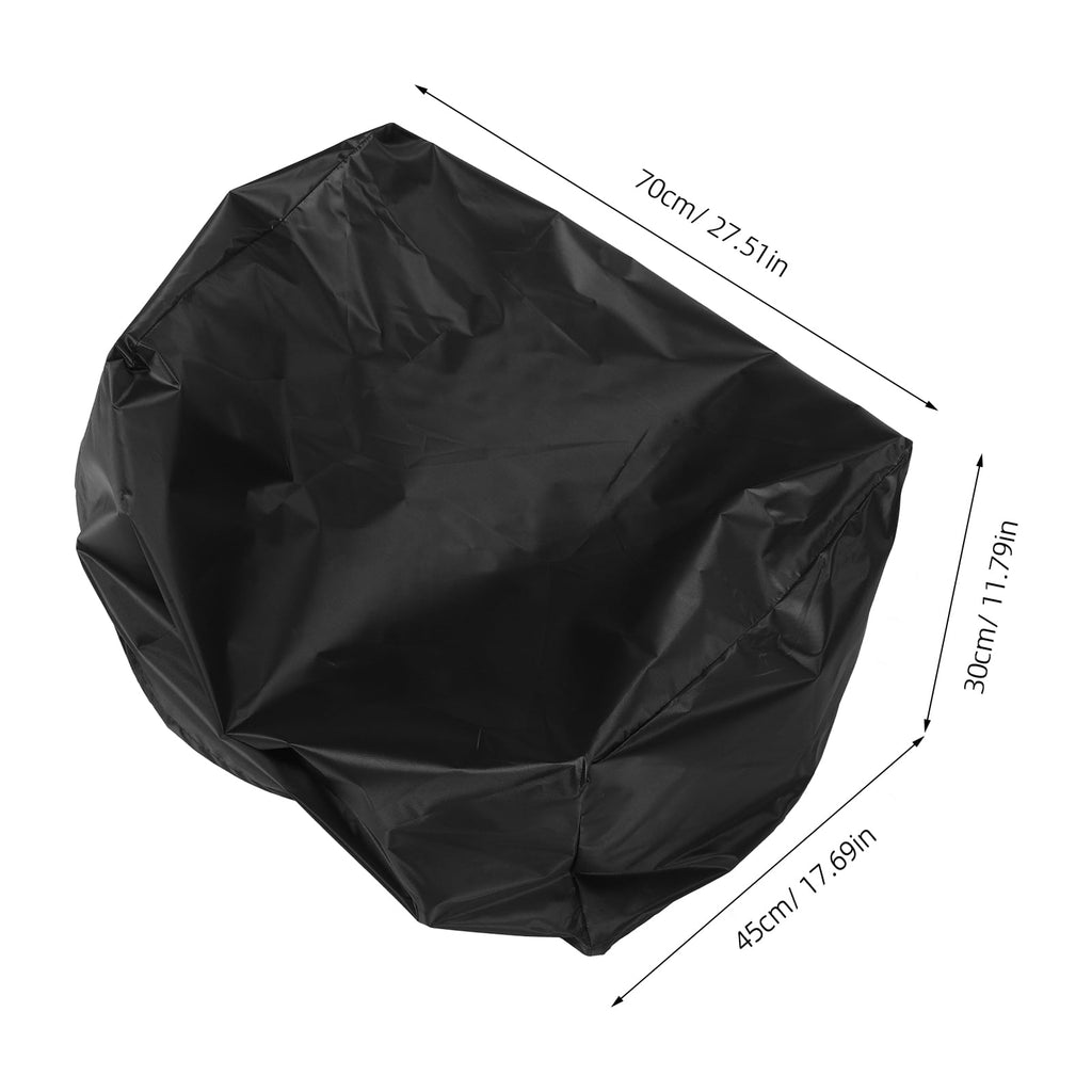 AURARMLET Water-Resistant Printer Cover Black Oxford Cloth Foldable Protective Case for 3D Printers