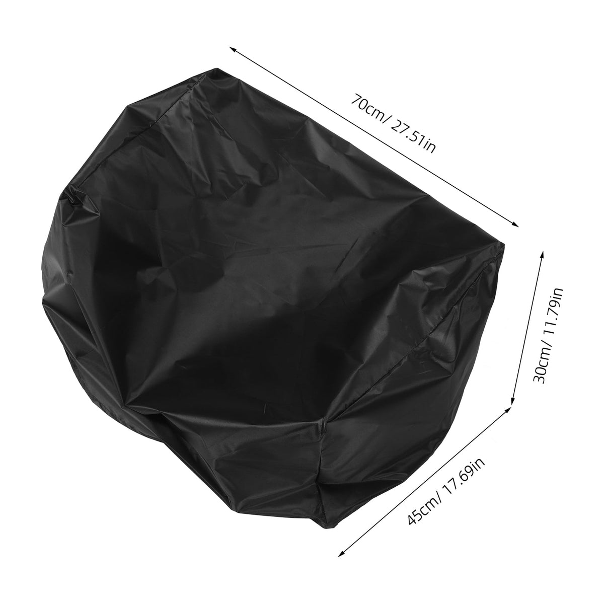 AURARMLET Water-Resistant Printer Cover Black Oxford Cloth Foldable Protective Case for 3D Printers
