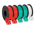 5Rolls PLA Filament 1.75MM Child 3D Pen 0.25KG/Roll, Arranged Neatly No Knots No Bubble Eco-Friendly Odorless