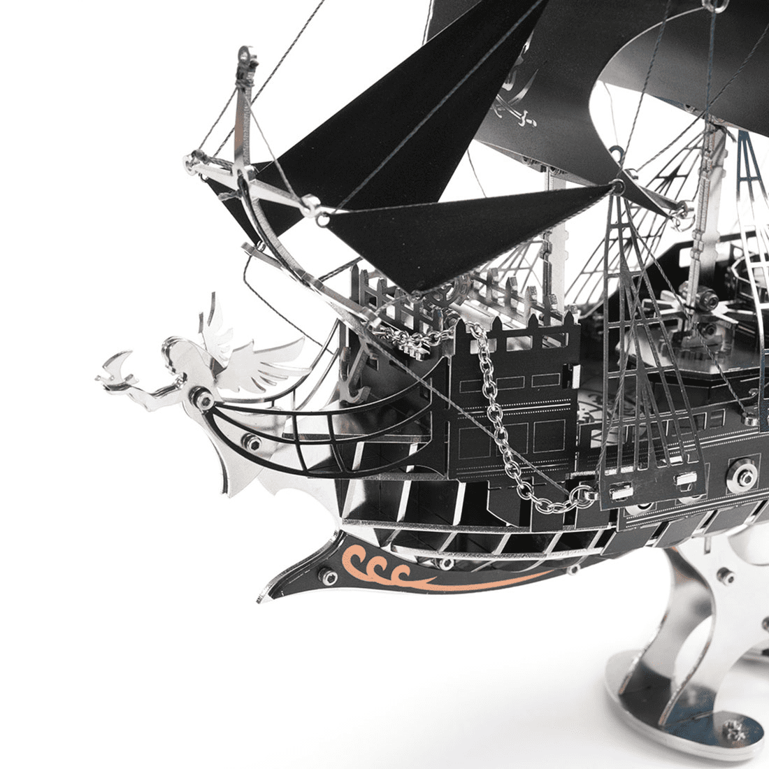 3D Wooden Puzzle Victory Sailing Ship, DIY Assembly Detailed Vessel Display Model Kit For Adult Collectors, Office Decor And Creative Gifts