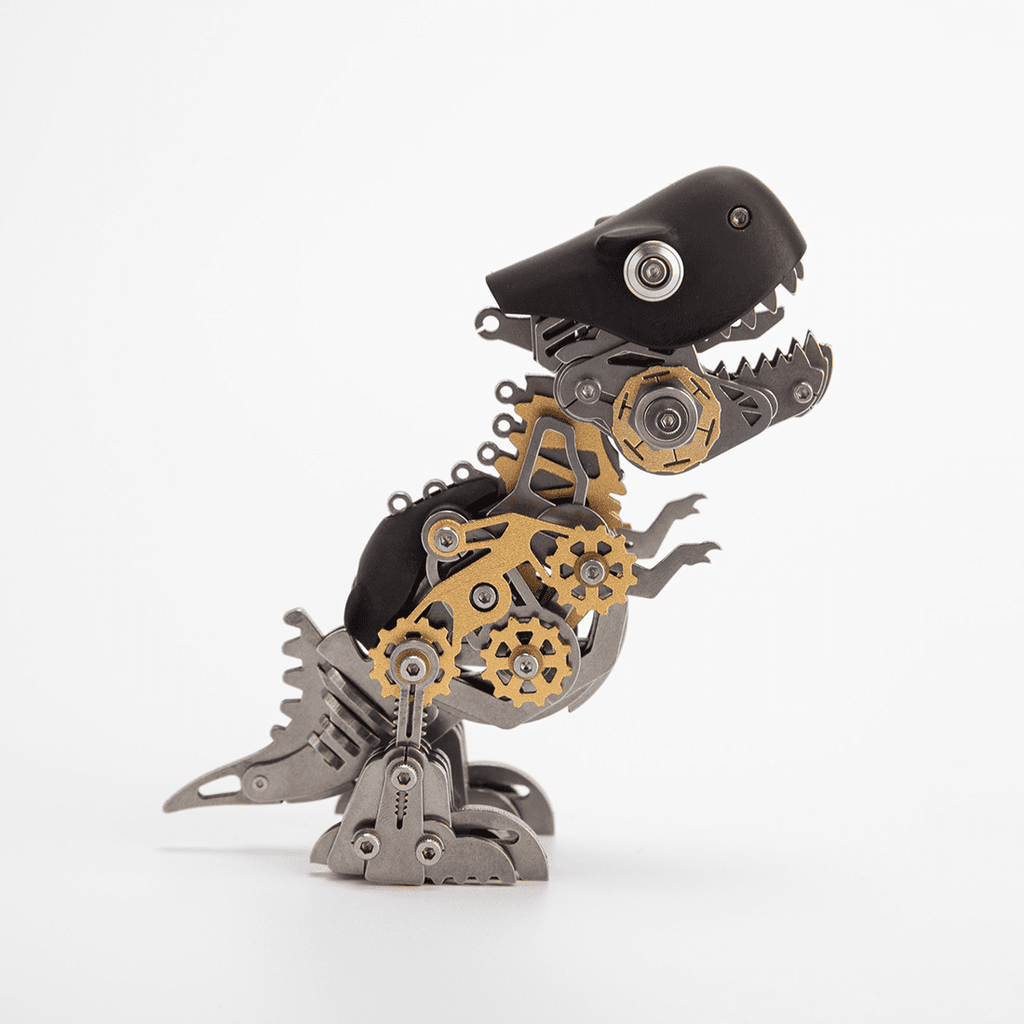 3D Metal Puzzle Linglong Fox Libai Base Stand 339 PCS, Steampunk Mechanical Model Kit With DIY Assembly, Home Display Desk Decor For Adult Collectors And Creative Gifts