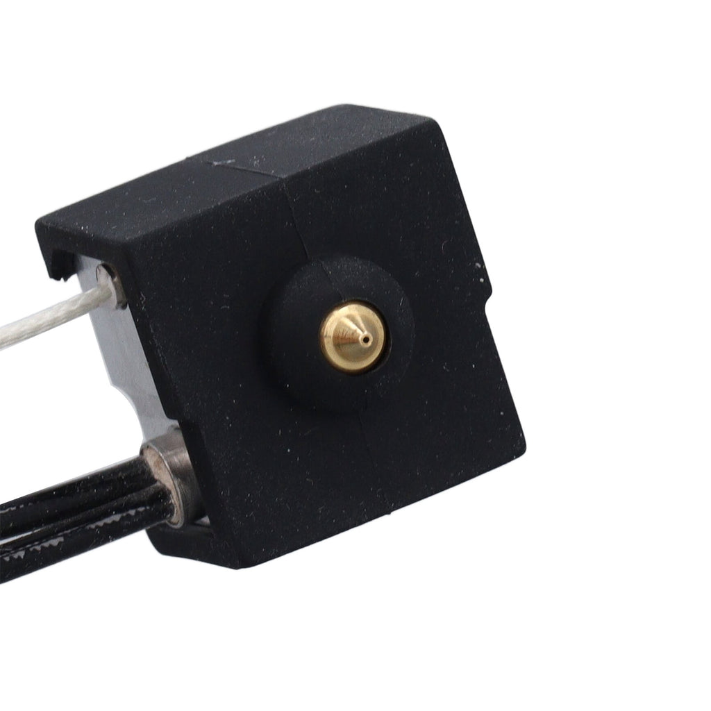Premium Extruder Hotend Heater Block Set Brass Nozzle Replacement Part 0.4mm Kit Assembled Aluminum Alloy Device 3.54 inches / 9 cm Long For 3D Printers