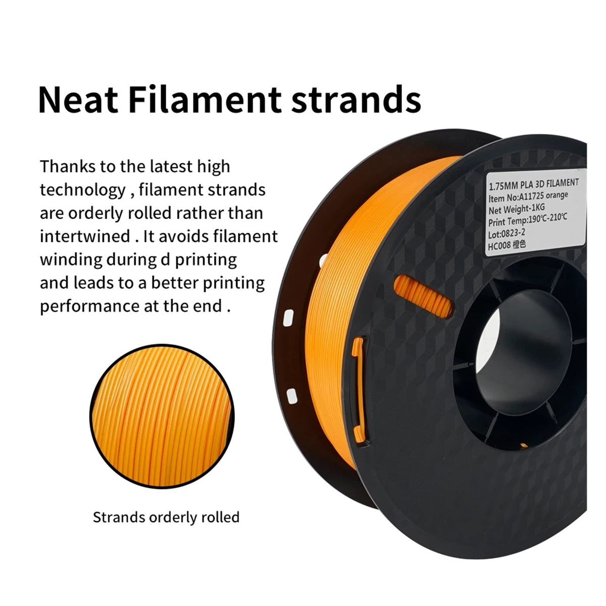 3Rolls PLA PETG ABS TPU Filament 3D Printing 1.75mm PLA Material, Eco-Friendly Good Tougness For FDM 3D Printers 3d Pen Filament