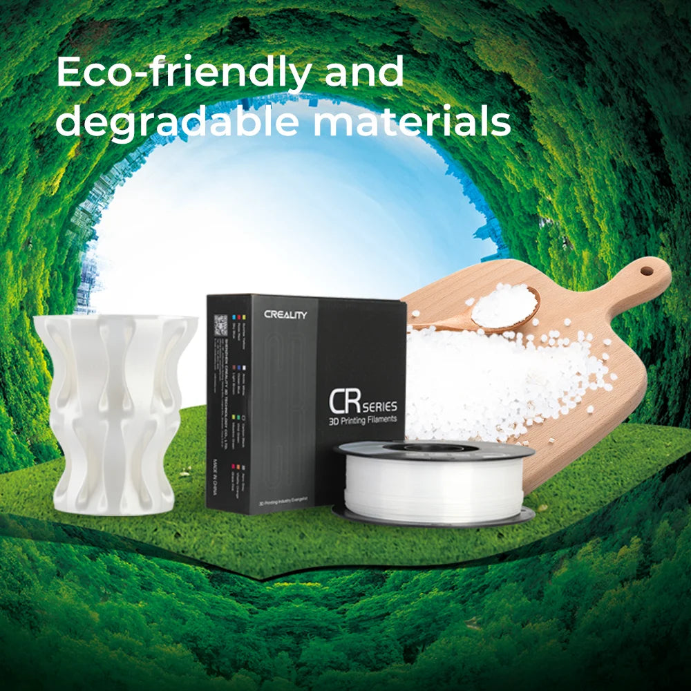 Creality Official 3D Printer Filament 2 Packs 1.75mm Silk PLA Filament Dimensional Accuracy +/- 0.03 mm 2.2lbs for 3D Printers
