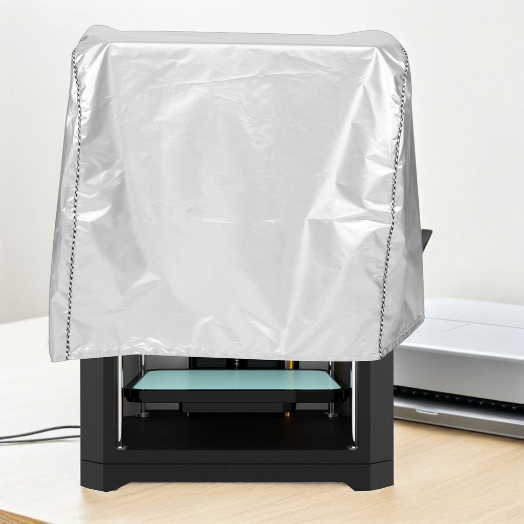 LOLIPPYY Dustproof Printer Cover, Plated Silver, Oxford Fabric, Anti-Static, Waterproof, Heavy-Duty, for 3D Printers
