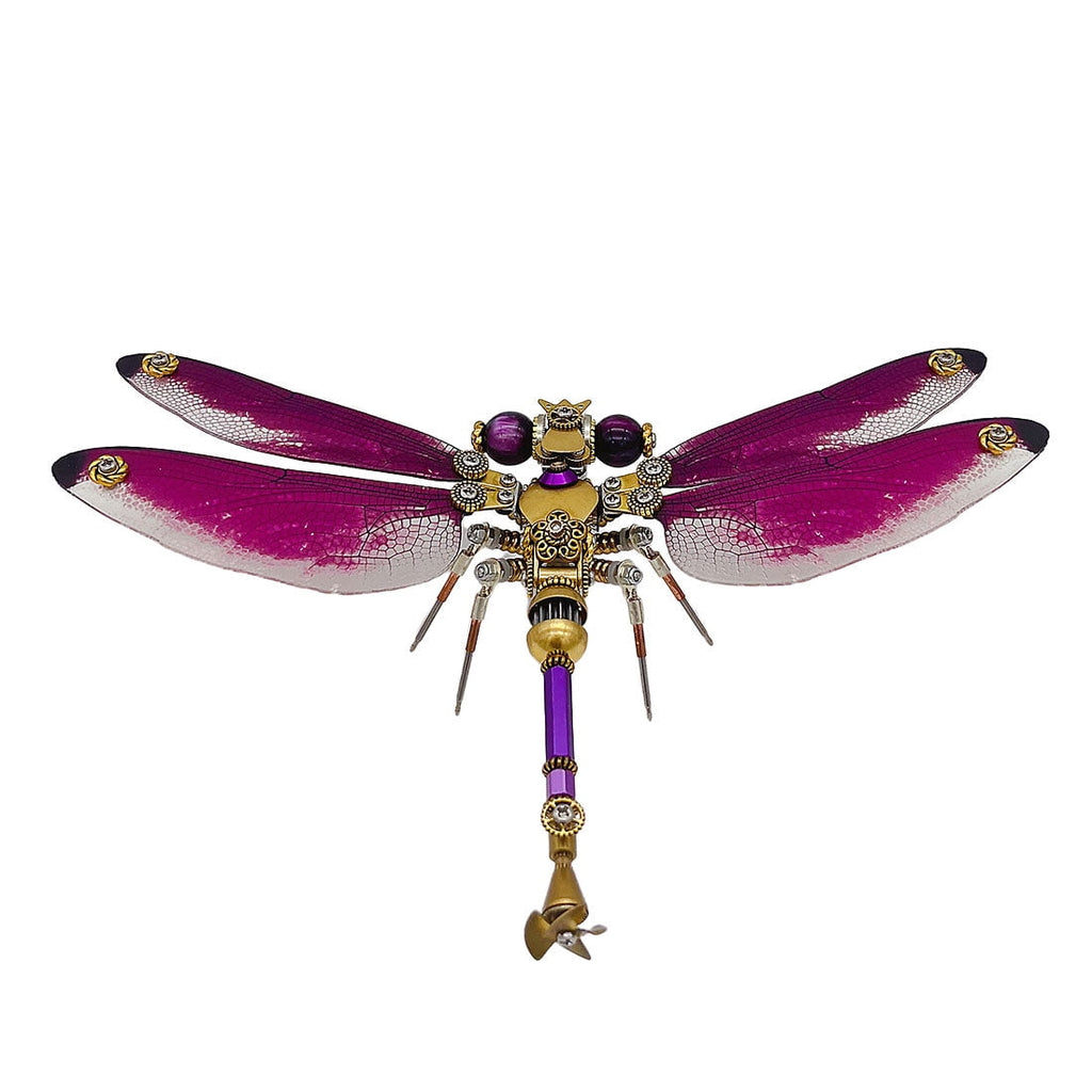 3D Metal Puzzle Punk Insects 200+ PCS, Steampunk Mechanical Model Kit With DIY Assembly, Home Display Desk Decor For Adult Collectors And Creative Gifts