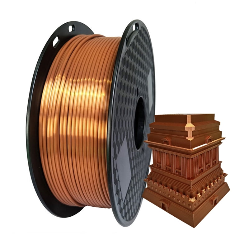 3D Printer Filament Silk PLA Copper 1.75mm 1kg 3D Pen Printing Materials Consumables
