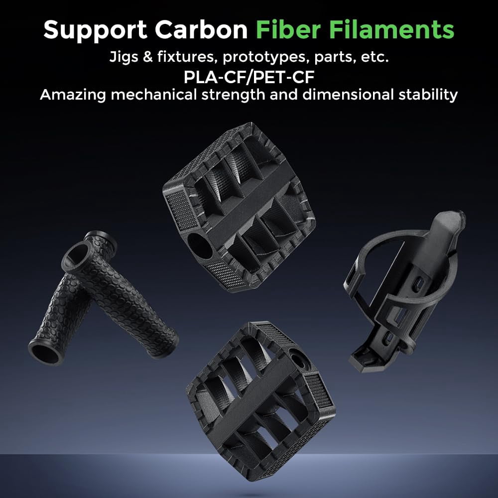 Creality K1C 3D Printer, 600mm/s High-Speed Core XY, Auto Leveling, 300℃ Direct Drive Extruder, Supports Carbon Fiber Filament, AI Camera & Cooling System