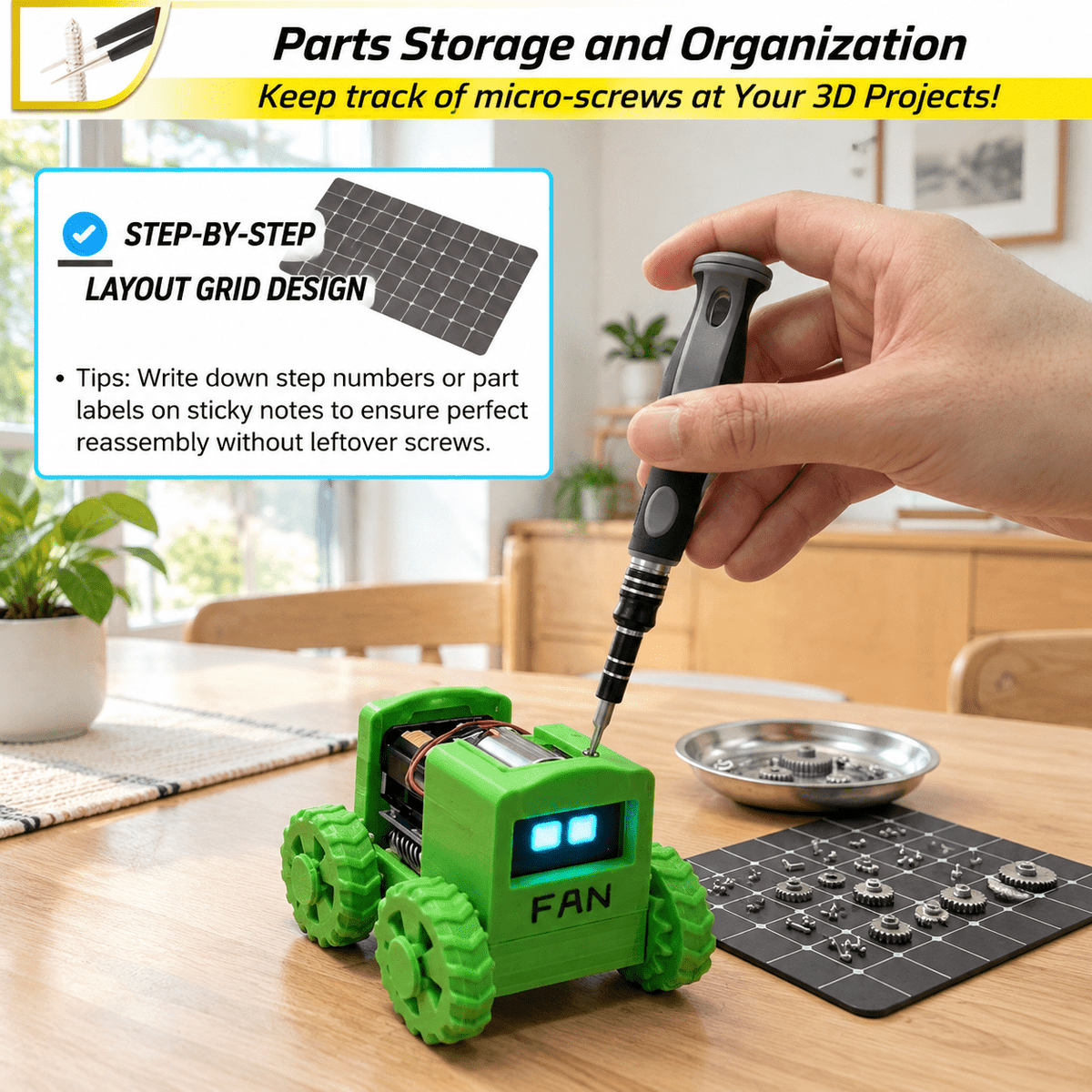 76-Piece 3D Printer Tool Kit with Storage Bag, Ultra 3D Maker Version, Compatible with Bambu Lab, Ender 3, FDM/SLA Printers
