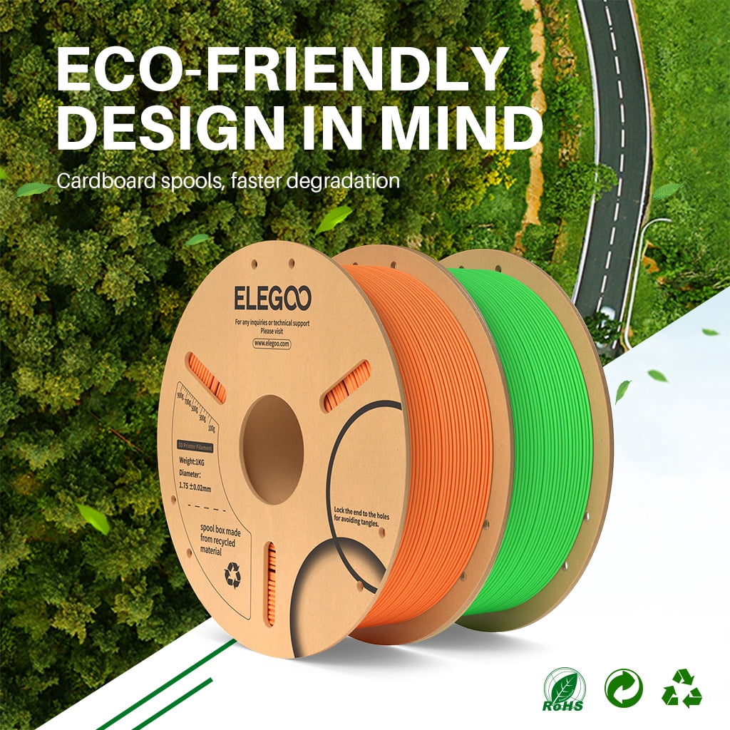ELEGOO PLA 3D Printer Filament 1.75mm Purple 1KG