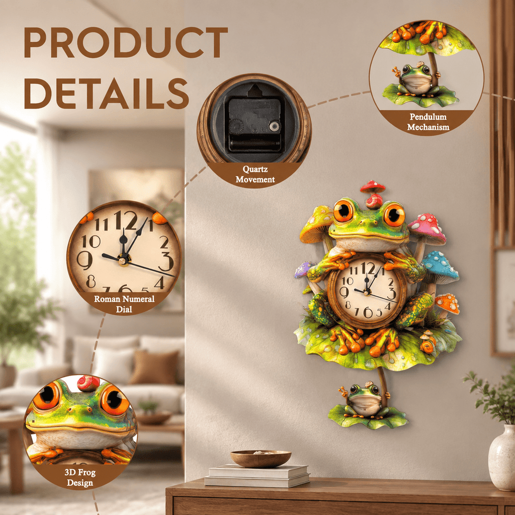 Butterfly Clock 3D Wooden Puzzle Clock DIY Mechanical Craft Kit for Adults Teens