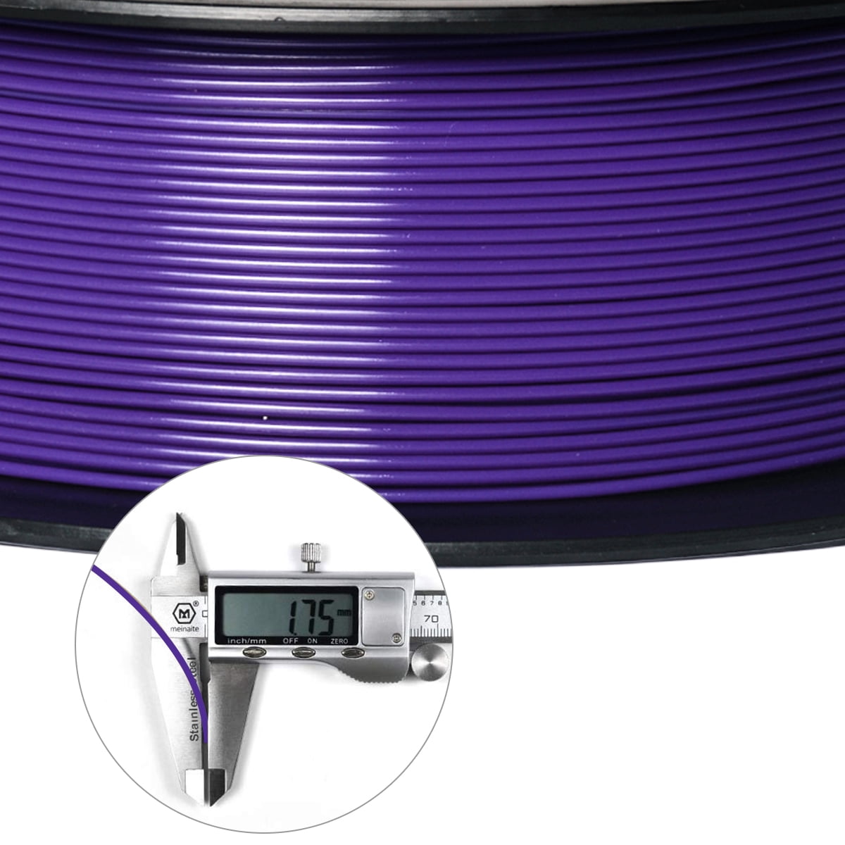 Geeetech 3D Printer PLA Filament Silk Sky Blue Toughness Enhanced Filament with 1.75mm Dimensional Accuracy +/-0.03mm, 1080 Feet per Roll, Vacuum Packaging for Most 3D FDM Printer