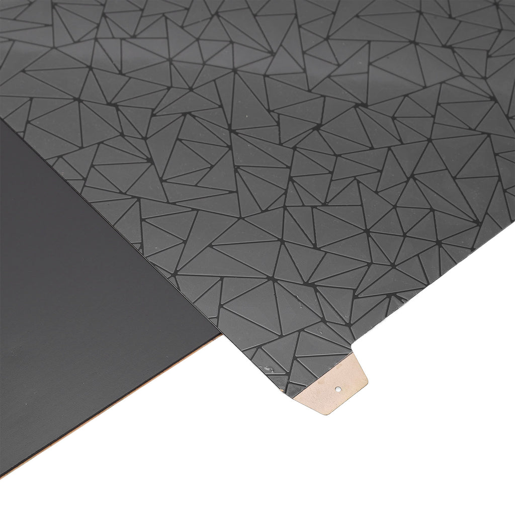 3D Printer Build Plate Flexible Spring Steel PEI and PEO Diamond Textured Sheet Print Bed (12.4 inches / 31.5 cm x 12.2 inches / 31.0 cm) with Magnetic Base Sheet Upgrade Kit