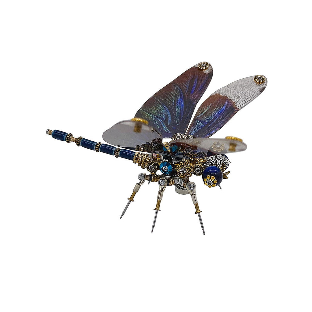 3D Metal Puzzle Punk Insects 200+ PCS, Steampunk Mechanical Model Kit With DIY Assembly, Home Display Desk Decor For Adult Collectors And Creative Gifts