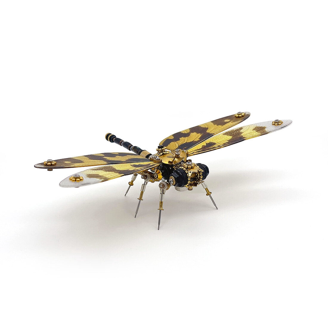 3D Metal Puzzle Punk Insects 200+ PCS, Steampunk Mechanical Model Kit With DIY Assembly, Home Display Desk Decor For Adult Collectors And Creative Gifts