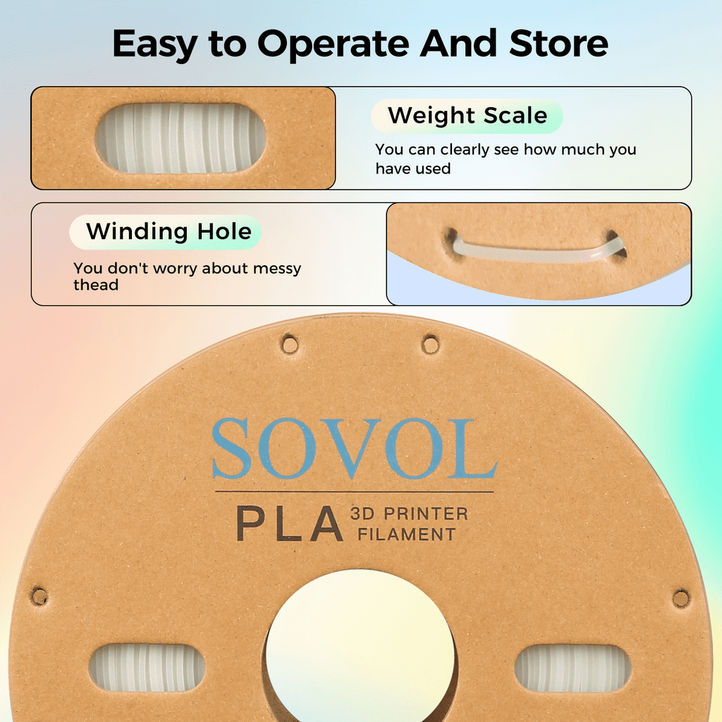 Sovol Silk PLA Filament with Blue Glitter 1kg 1.75mm, Color Changeable 3D Printer Filament 2.2lbs, Chameleon Shiny PLA Material +/-0.03mm, Shimmering 3D Printing Filament, Galaxy Blue