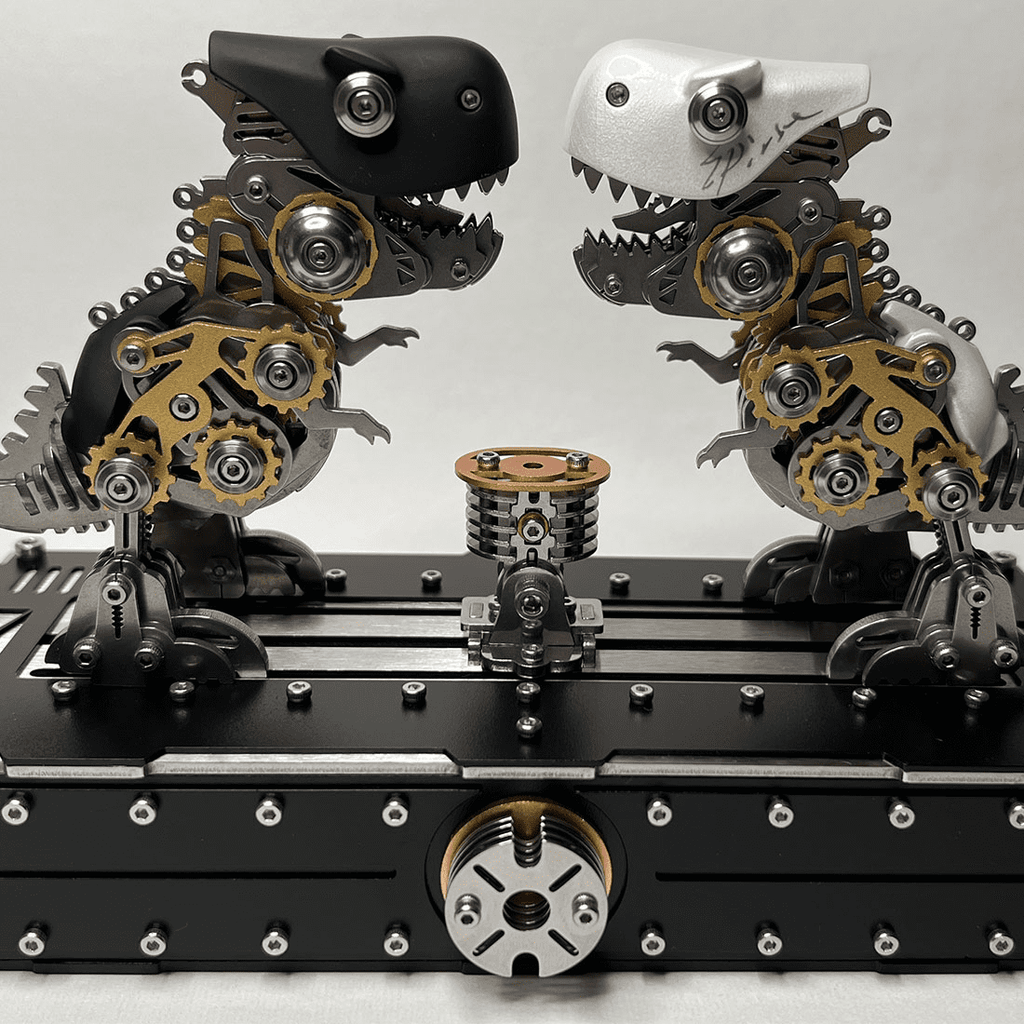 3D Metal Puzzle 339PCS Linglong Fox Hanfei Mechanical Creative DIY Assembly Model Hobby Craft Kit For Desk Display, Home Office Decor, Creative Gifts And Hobbyists