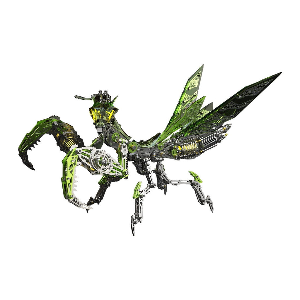3D Metal Puzzle Mantis Kits 1000+ PCS, Steampunk Mechanical Model Kit With DIY Assembly, Home Display Desk Decor For Adult Collectors And Creative Gifts
