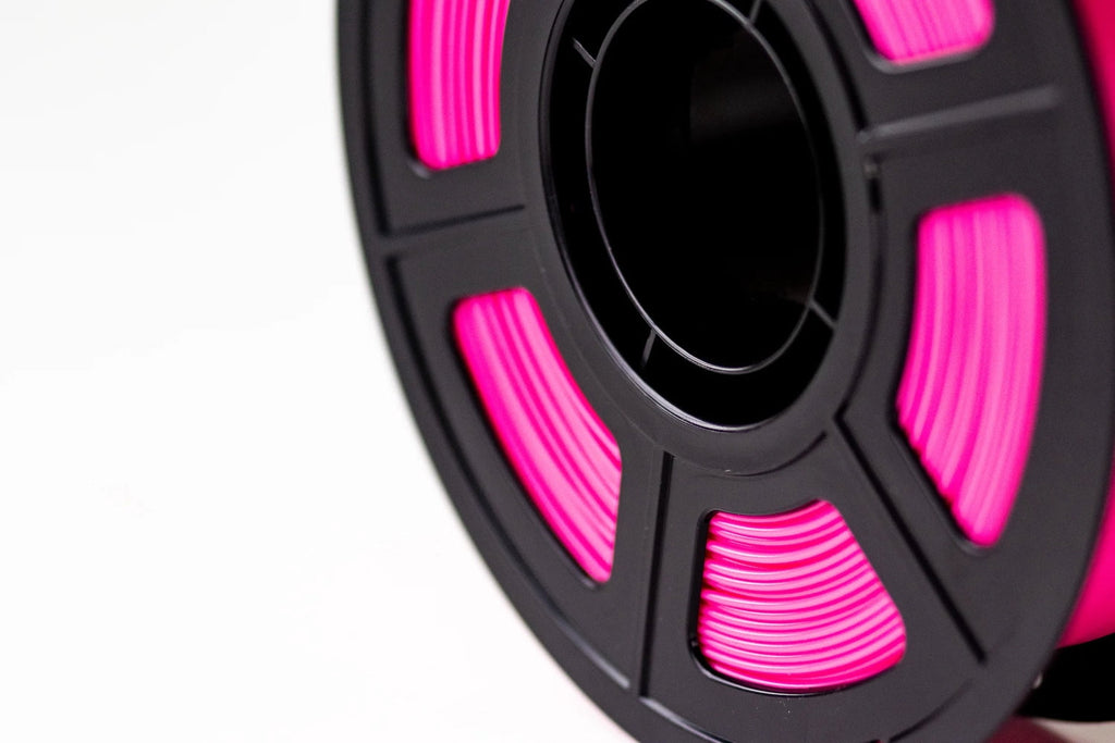 Forgely Performance PLA 3D Printer Filament, 1.75mm, 1kg Spool, Hot Pink, Made in USA