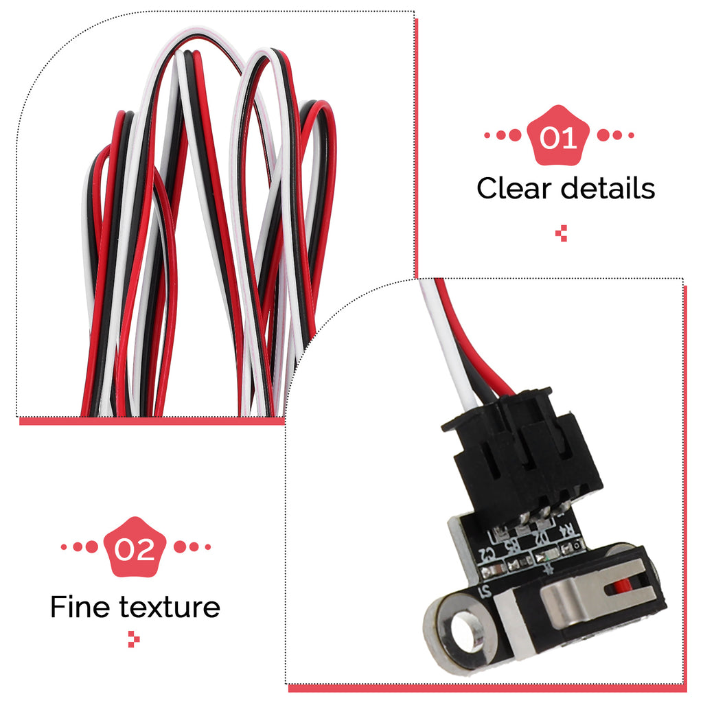 ELAYARD Multi ABS Mechanical Limit Switch 3D Printer Endstop Easy Install Operate