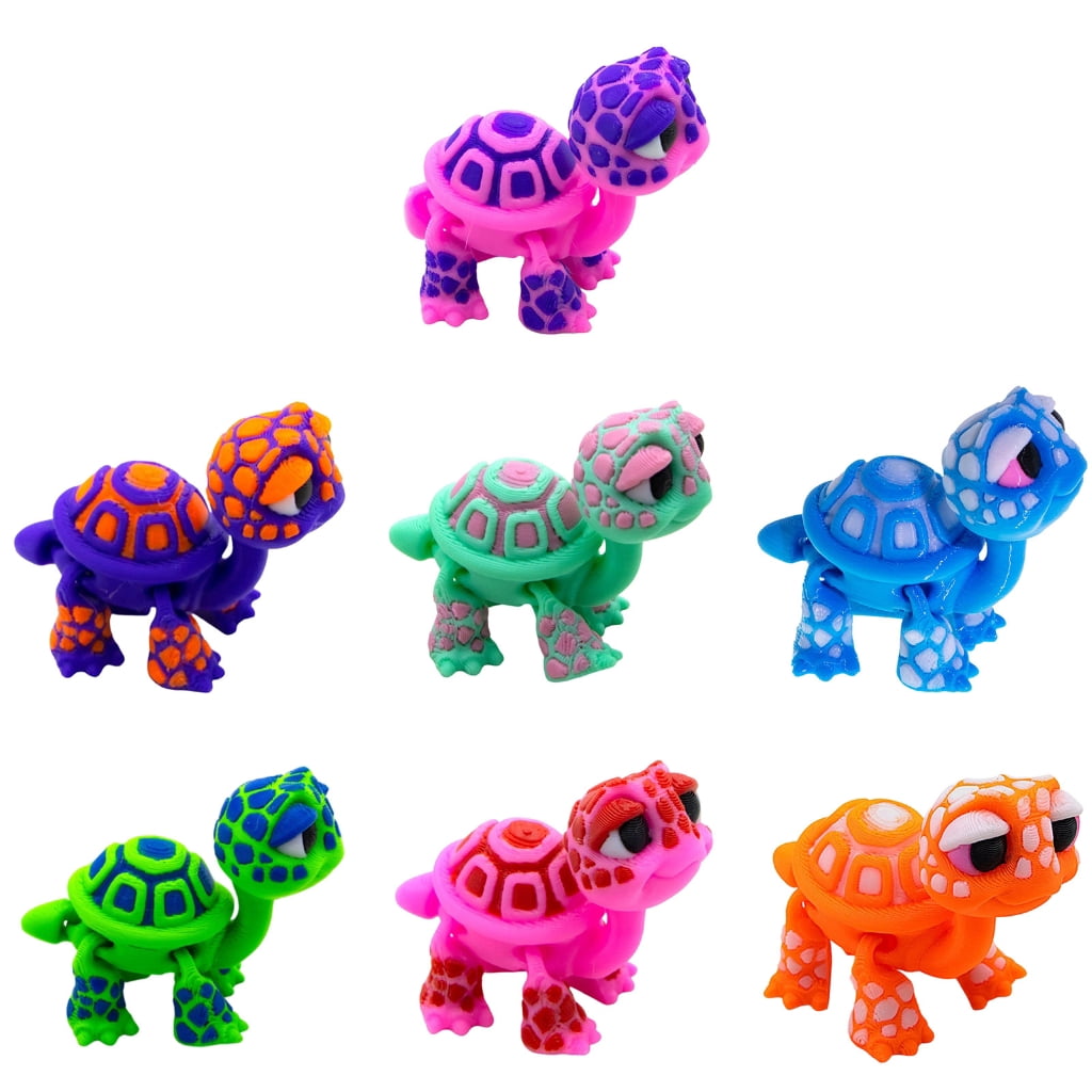 lanema 3D Printer with Flexible Articulated Joints Tortoise Ornament Collectible