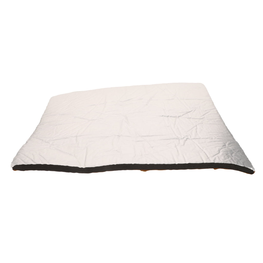 CTIRCHIU Plated Silver Heatbed Insulation Pad for 3D Printer with Self Adhesive Foil and Flame Resistant Foam