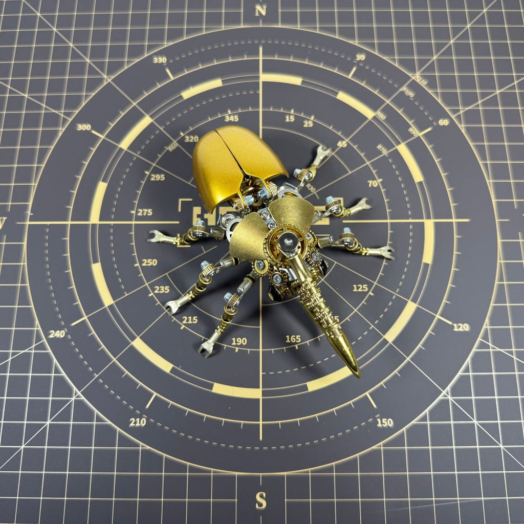 3D Metal Puzzles for Adults Mechanical Wasp Model Kits, Difficult DIY Assembly, Creative Desk Display & Unique Gift for Engineers, Hobbyists, Collectors