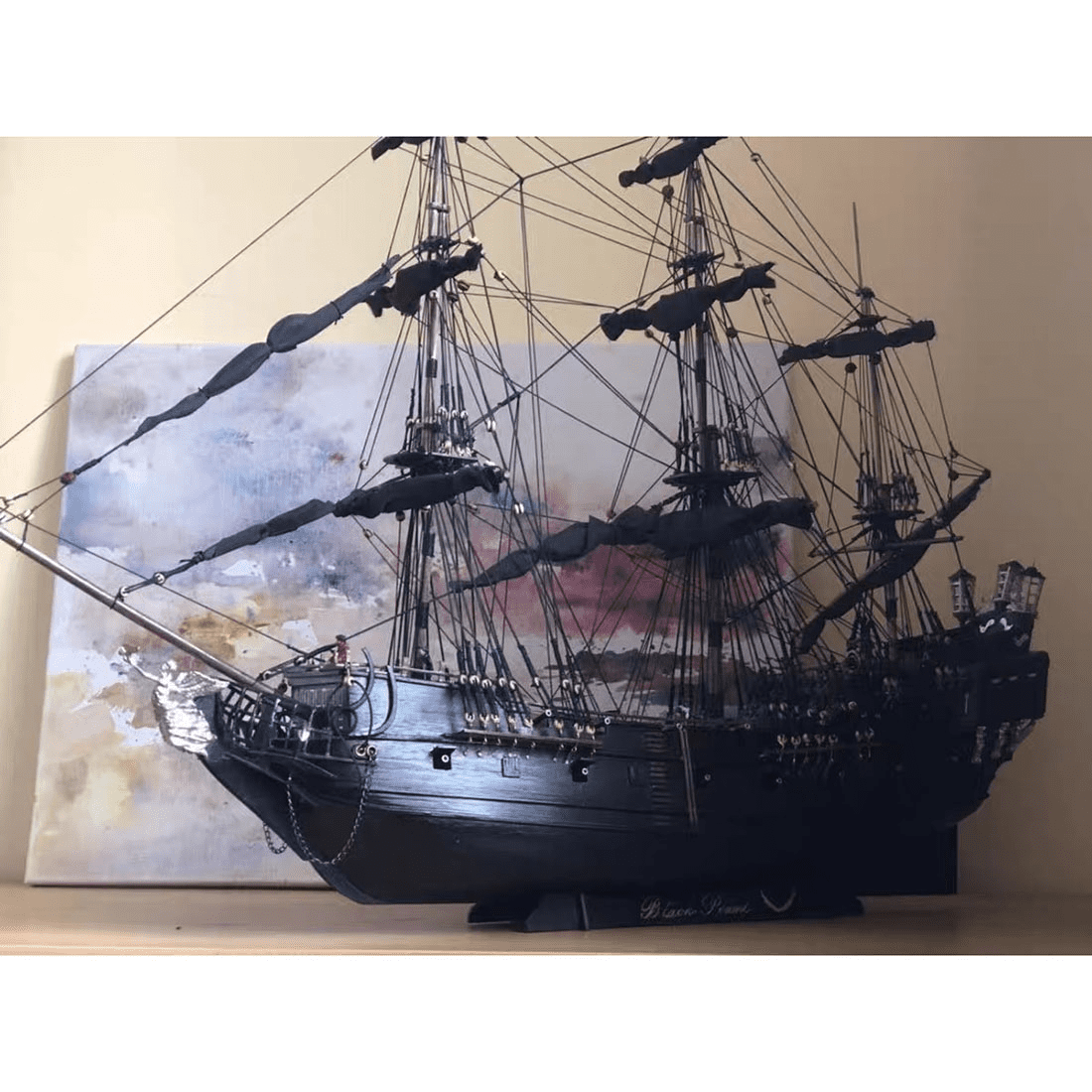 3D Wooden Puzzle Victory Sailing Ship, DIY Assembly Detailed Vessel Display Model Kit For Adult Collectors, Office Decor And Creative Gifts