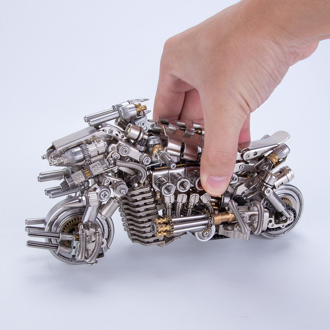 3D Metal Puzzle Desperate 600+ PCS, Steampunk Mechanical Model Kit With DIY Assembly, Home Display Desk Decor For Adult Collectors And Creative Gifts