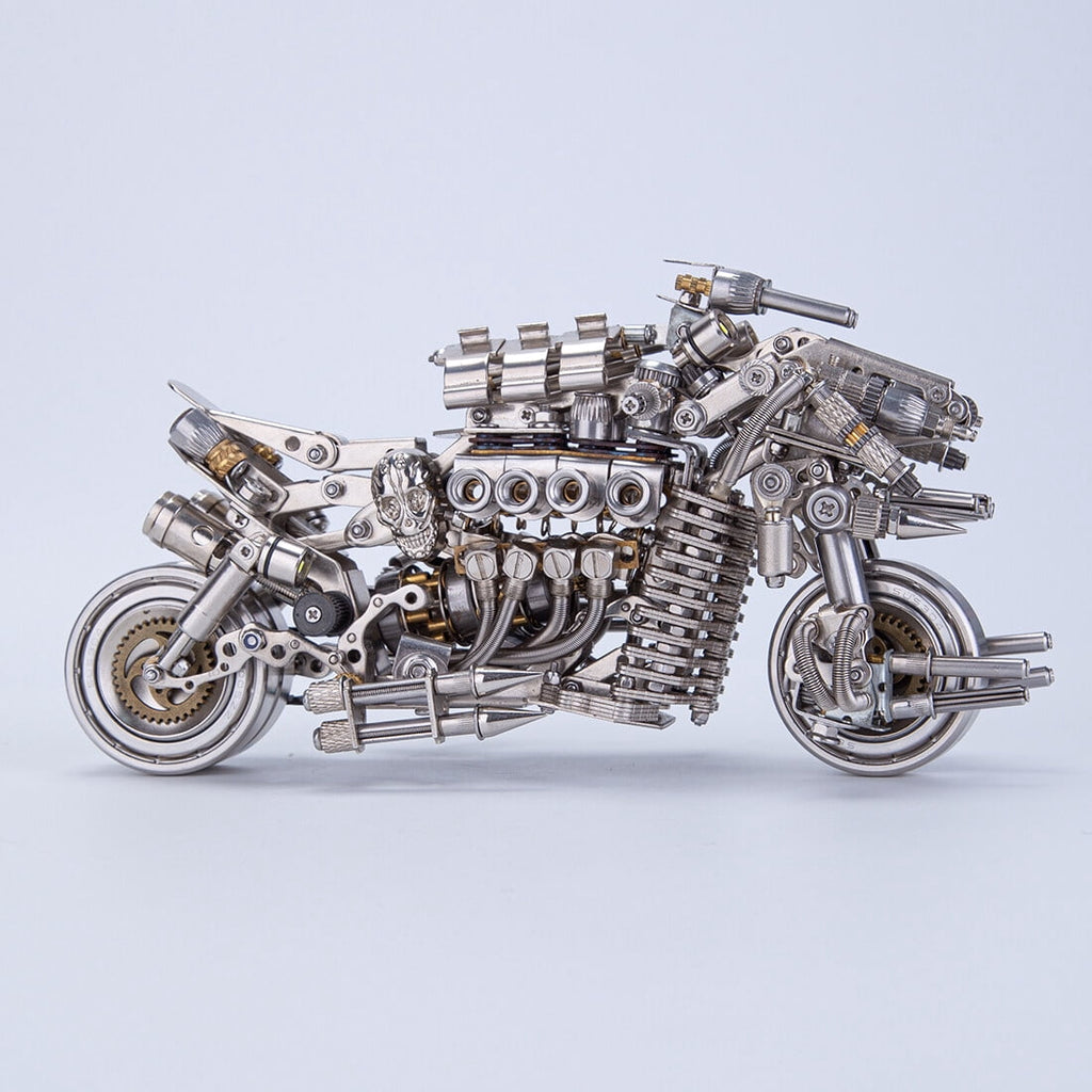 3D Metal Puzzle Desperate 600+ PCS, Steampunk Mechanical Model Kit With DIY Assembly, Home Display Desk Decor For Adult Collectors And Creative Gifts