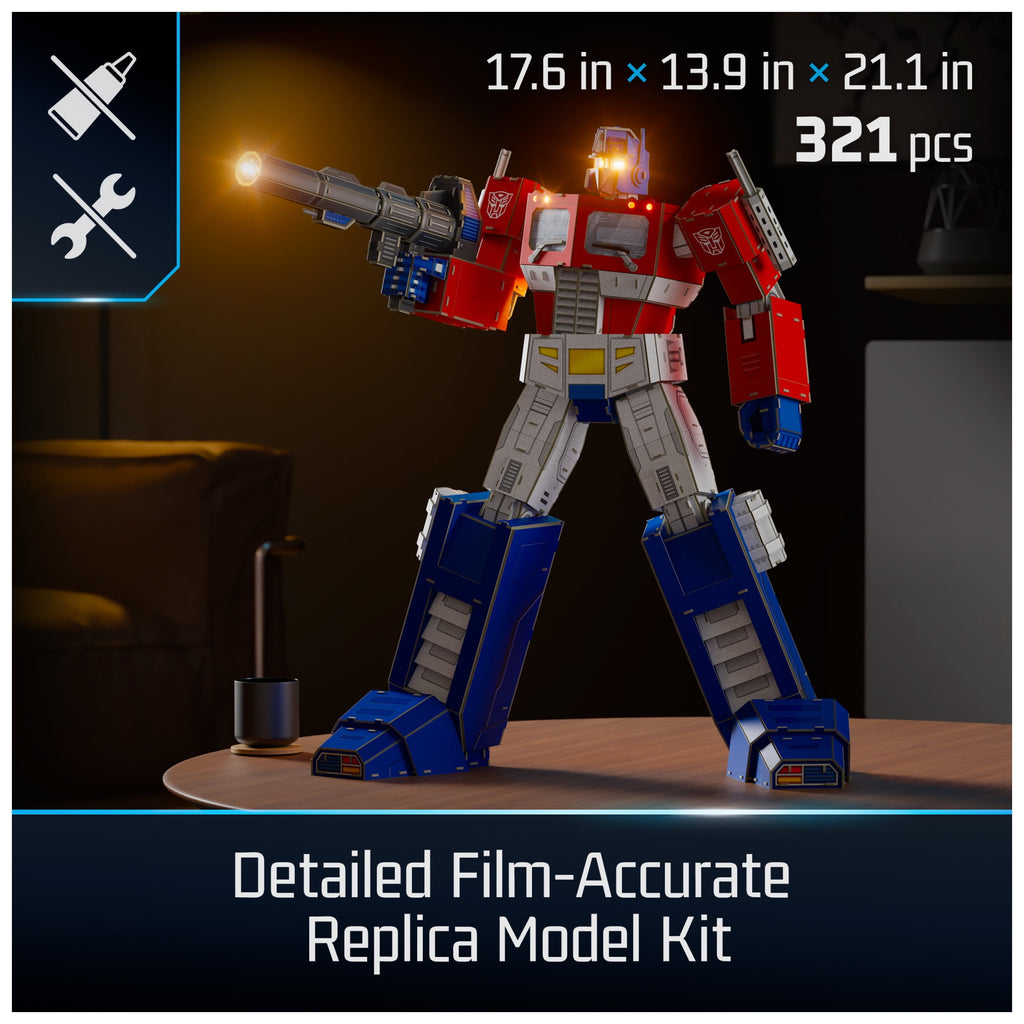 4D Build, Optimus Prime 3D Puzzle Model Kit