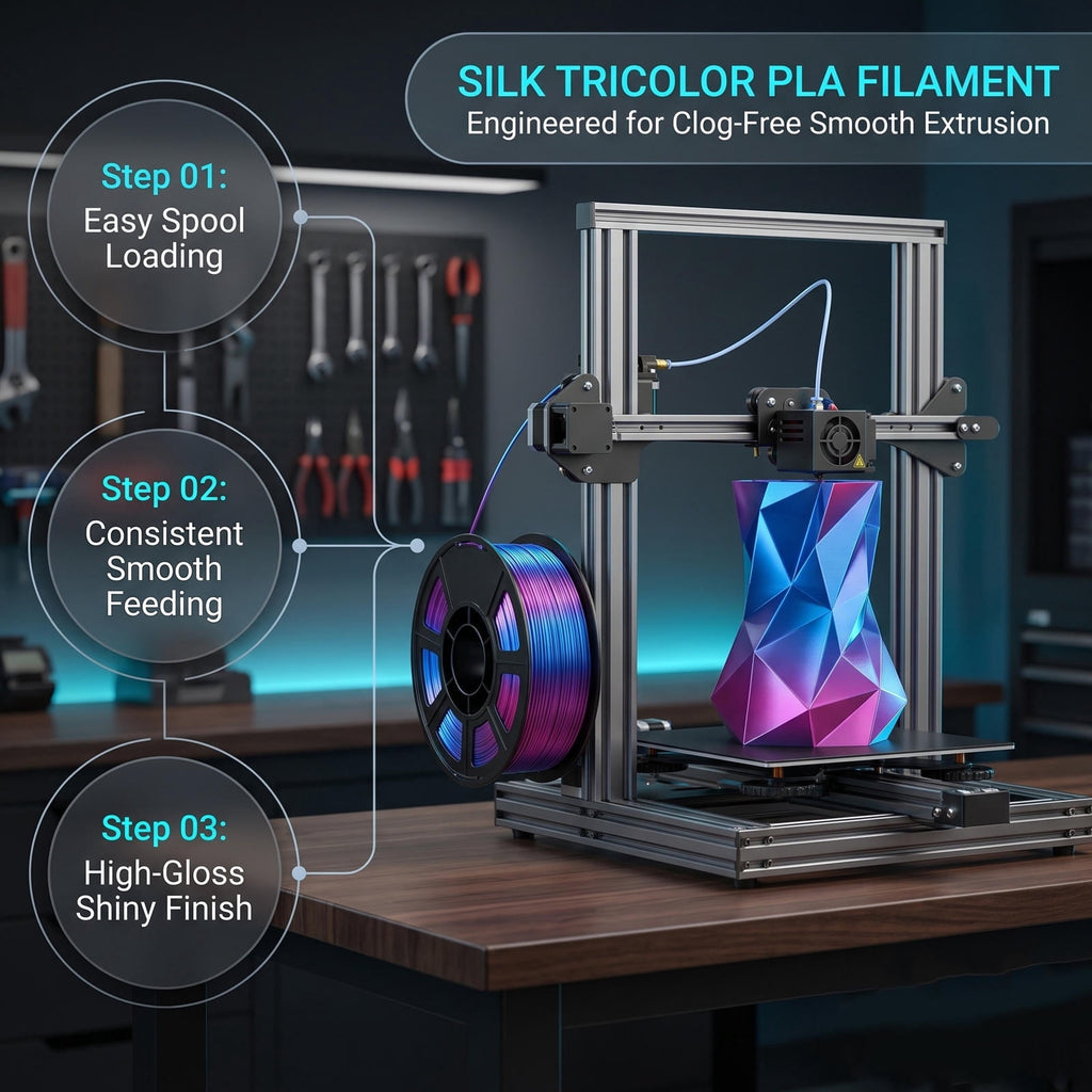 LITINKIMI Multicolor Pla Filament Spool Bundle for Reliable 3D Printing and Artistic Projects