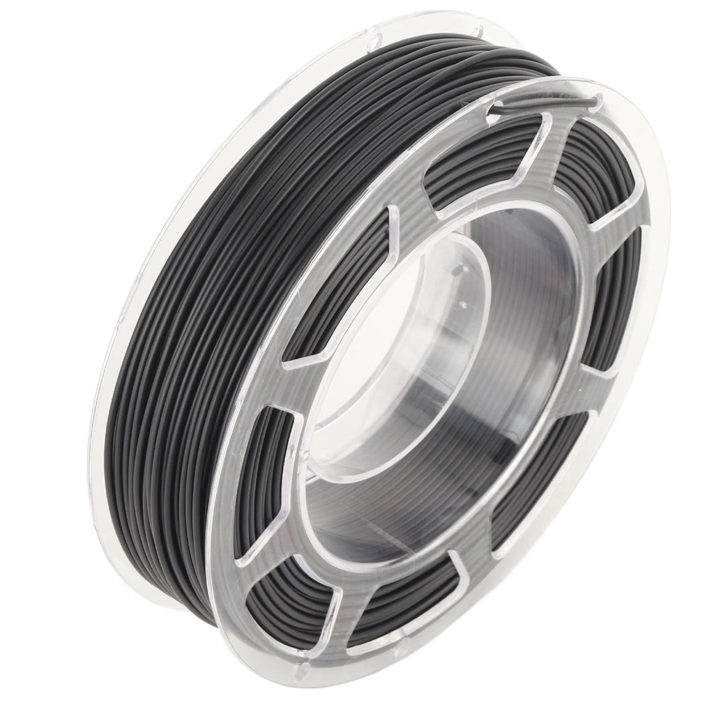 Conductive PLA 3D Printer Filament 1.75mm Replacement Consumable Accessory for FDM Printers and 3D Pens, Dimensional Accuracy, Black (1.75mm / 0.07 inches)