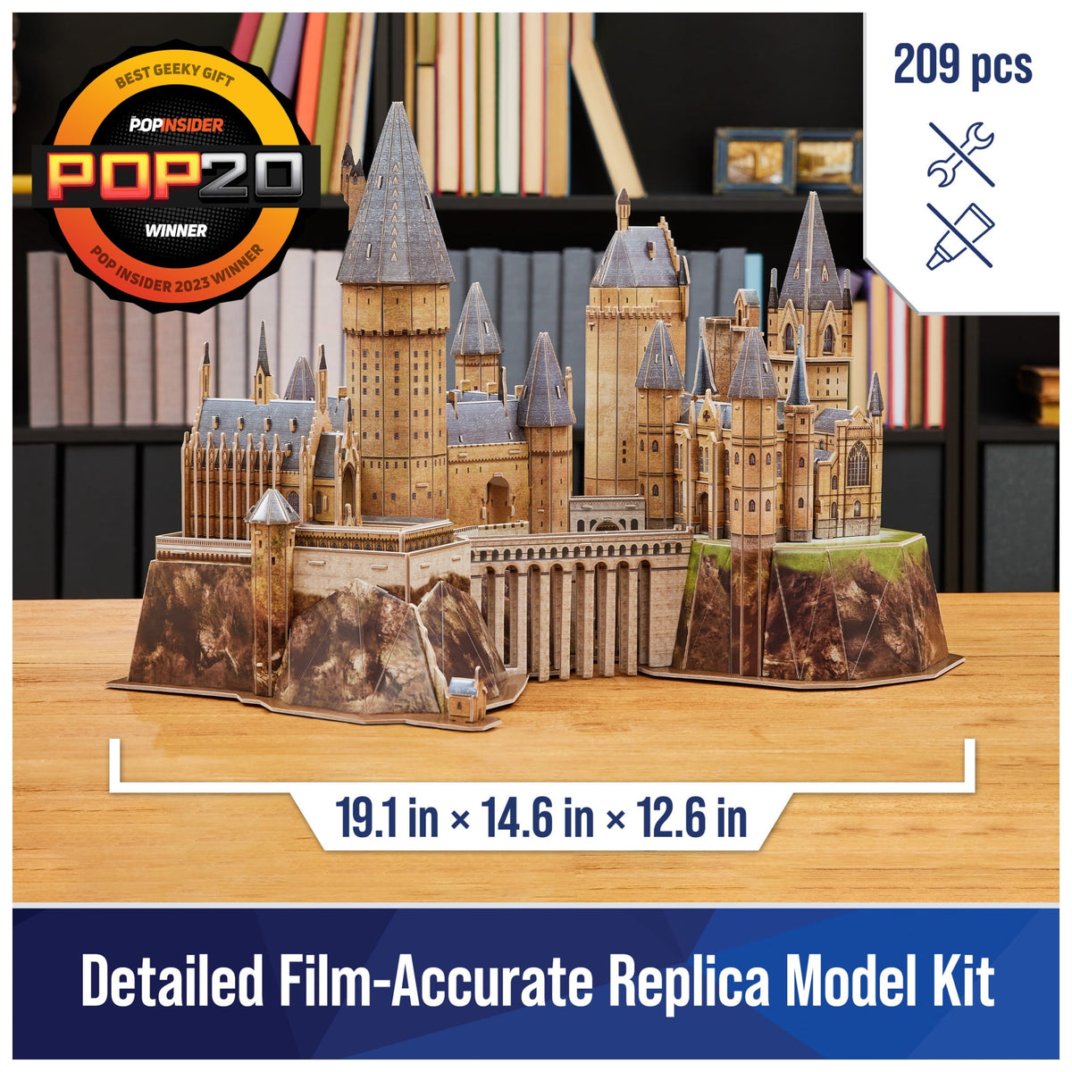 4D Build, Harry Potter Hogwarts Castle 3D Puzzle Model Kit