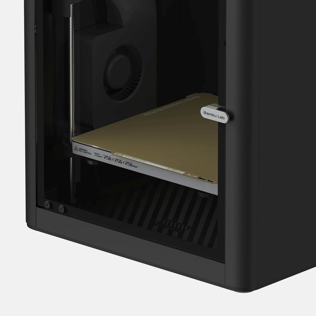 Bambu Lab P1S Craft 3D Printer with Auto-Leveling, Enclosed Frame, 256×256×256 mm Build Volume, 0.1 mm Layer, 0.4 mm Nozzle