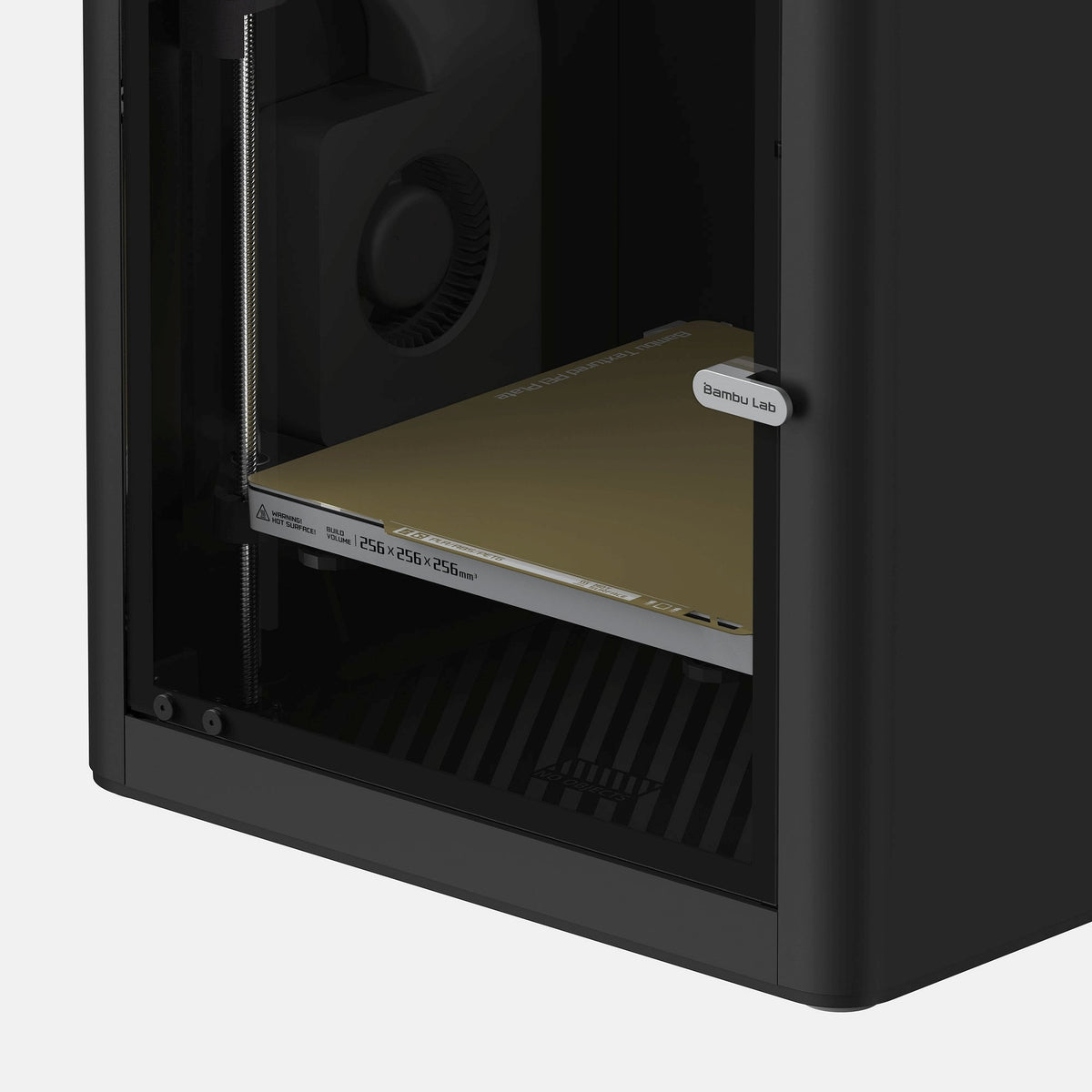 Bambu Lab P1S Craft 3D Printer with Auto-Leveling, Enclosed Frame, 256×256×256 mm Build Volume, 0.1 mm Layer, 0.4 mm Nozzle