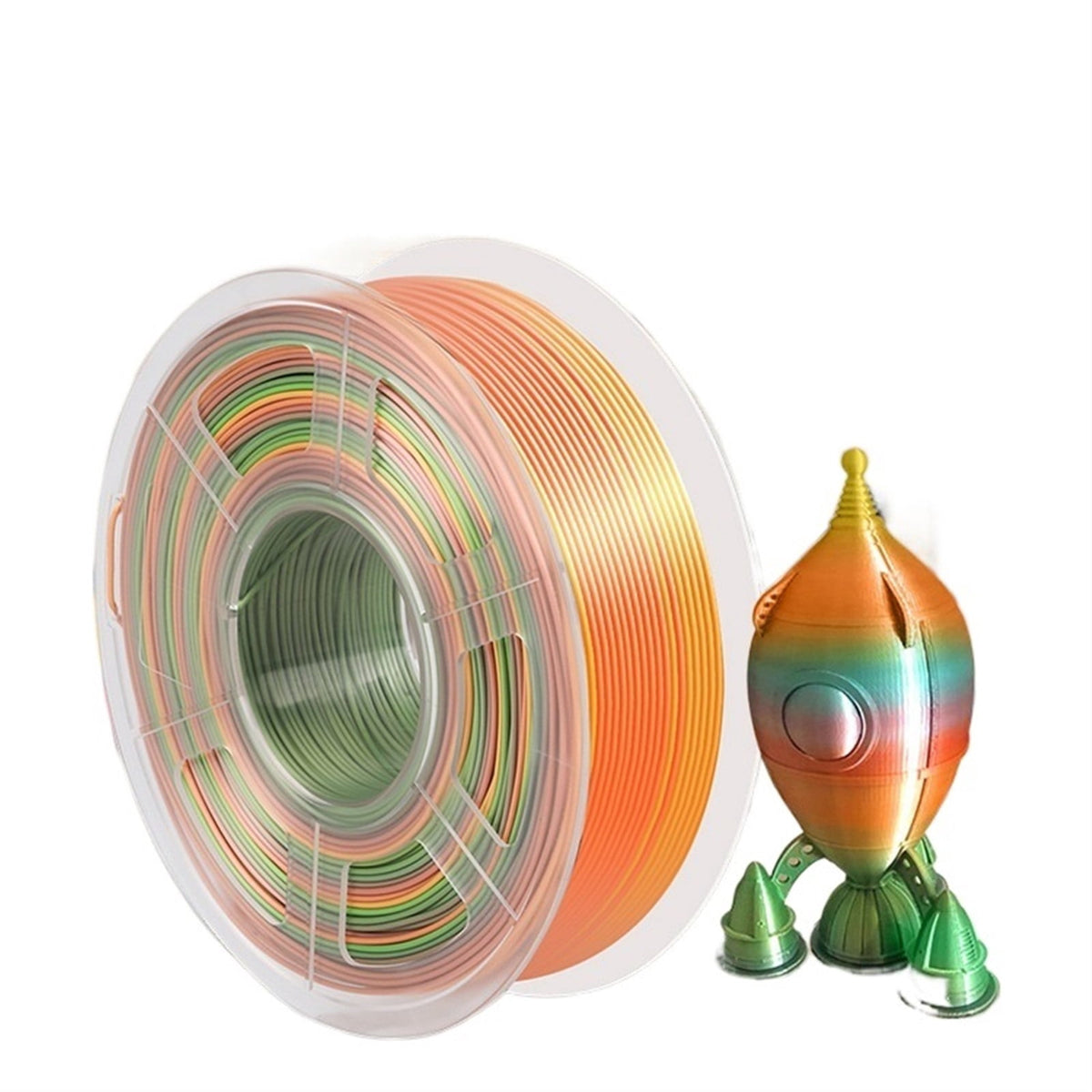 3D Printer Filament PLA Gradient Colorful 1kg 1.75mm for 3D Printers Pen Printing Material