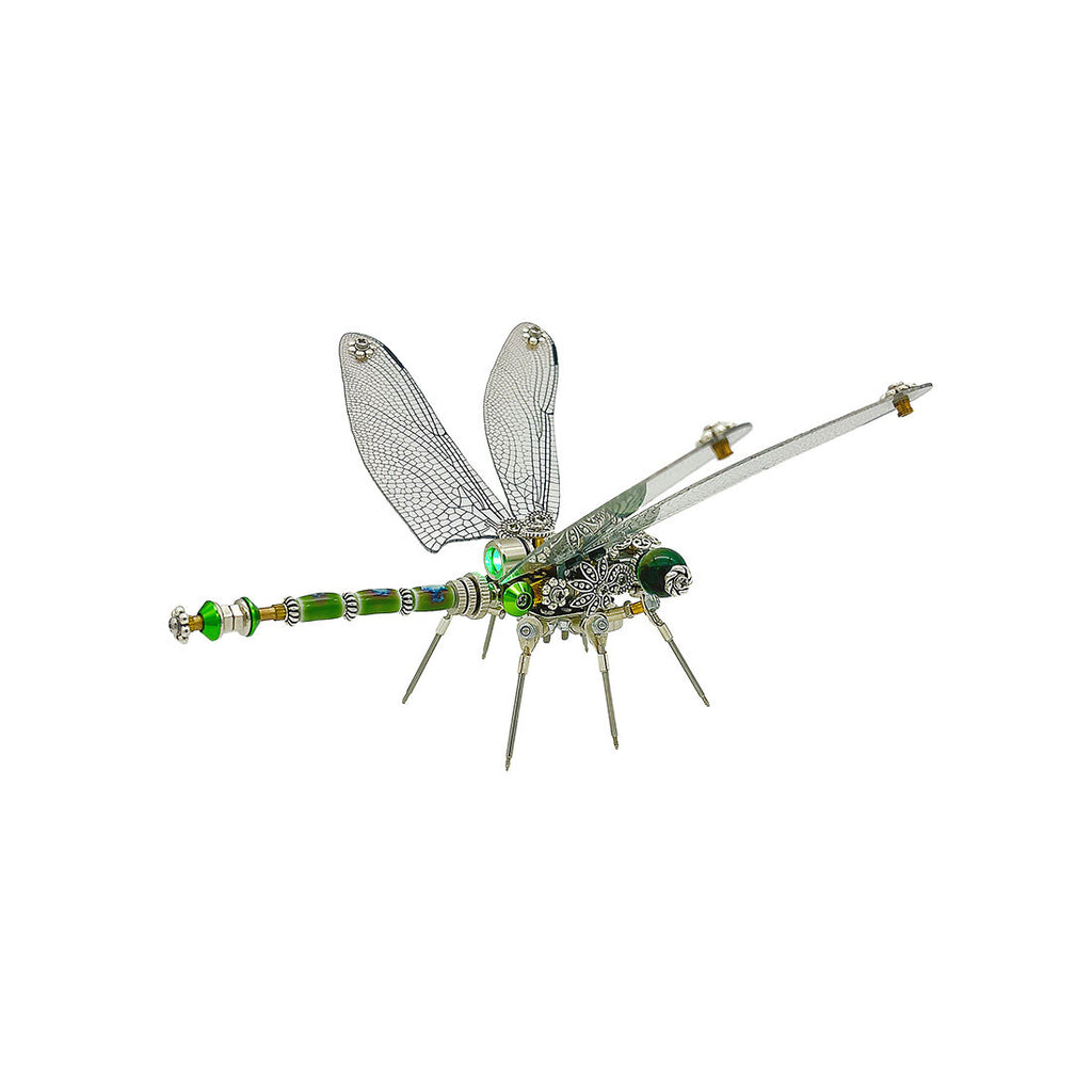 3D Metal Puzzle Punk Insects 200+ PCS, Steampunk Mechanical Model Kit With DIY Assembly, Home Display Desk Decor For Adult Collectors And Creative Gifts