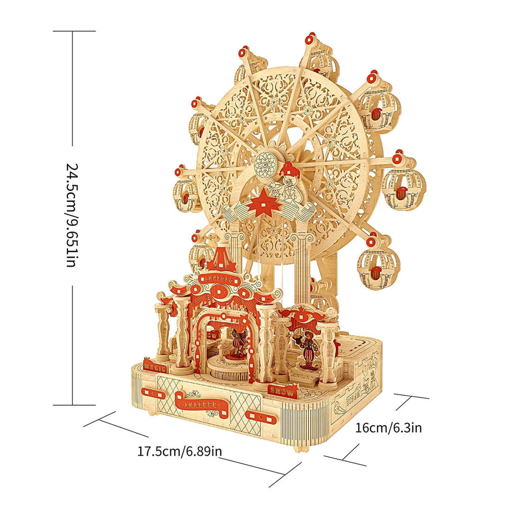 3D Wooden Puzzle Seaside Lighthouse Cabin Coastal Village Desk, 360 PCS, DIY Assembly Miniature Building Model Kit For Home Decor, Shelf Display And Creative Gifts