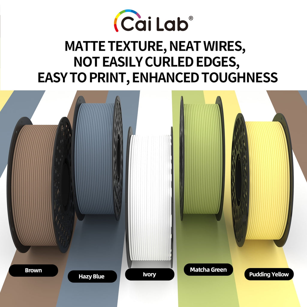 PLA Matte 3D Printer Filament, 1.75mm, Smooth Matte Finish, Easy to Print,Sakura Pink