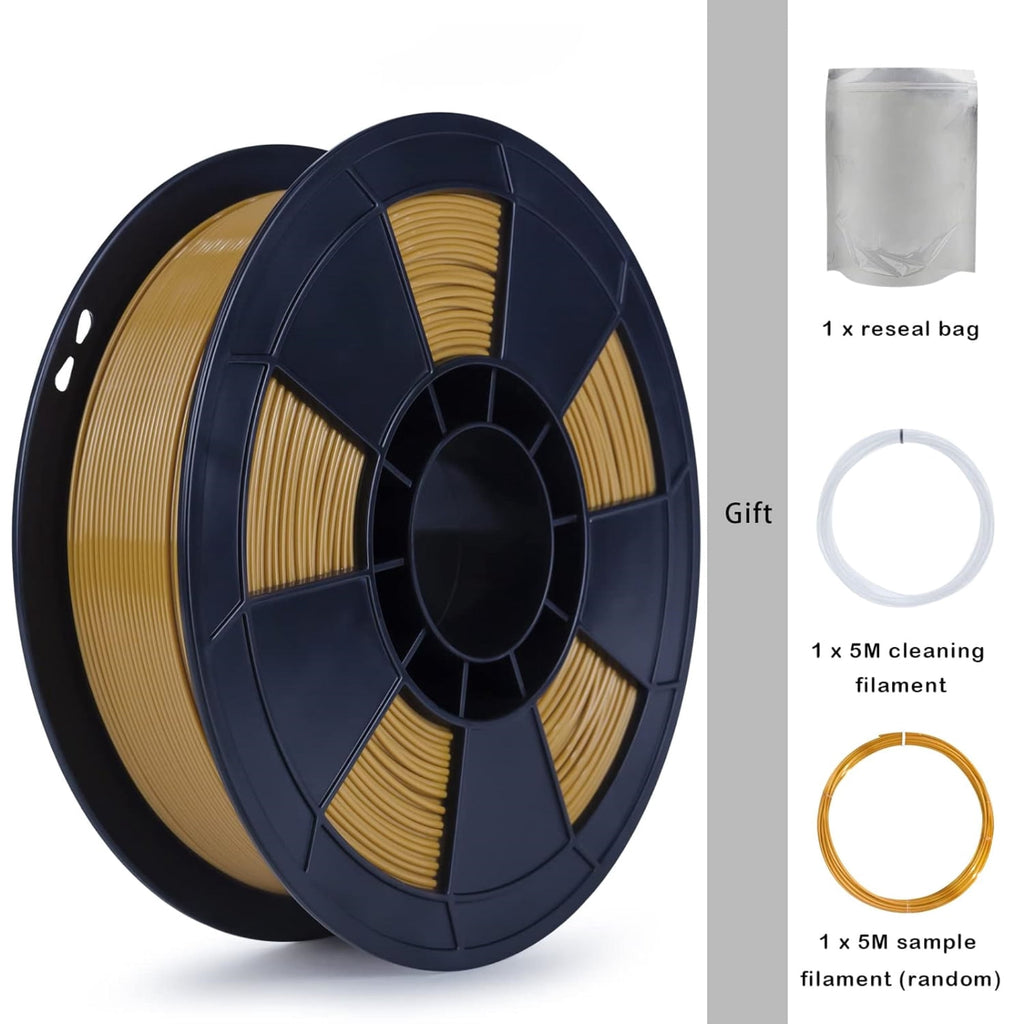 Ziro 3D PLA PRO Filament, 1.75mm 1kg, Metallic Silver