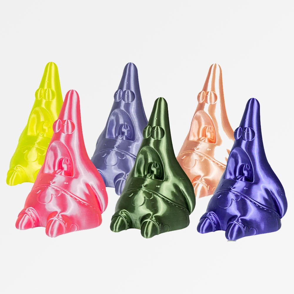 Silk PLA Filament 3D Printer Pen Filament 1.75mm 1Kg, Gold Silver Copper Dual Color Material Reels Roll Printing Plastic