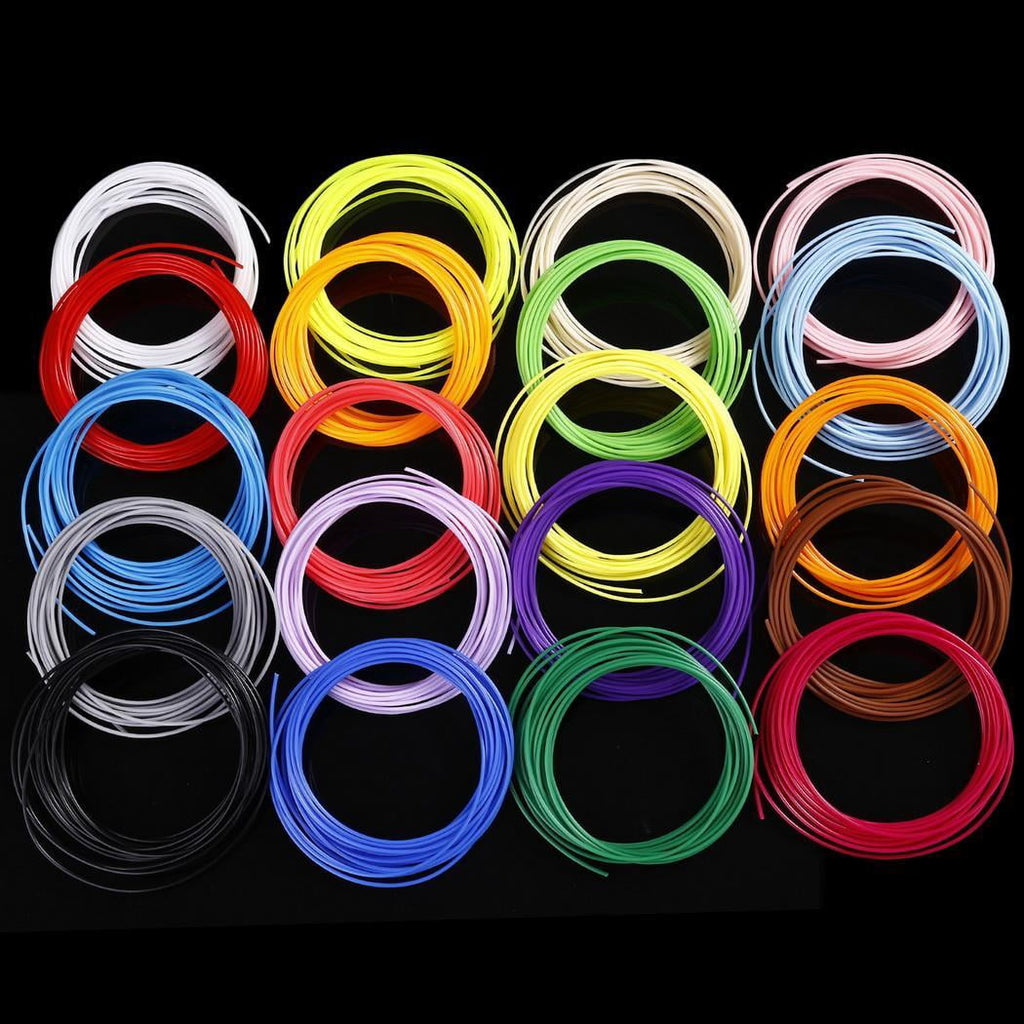 Printing Filament PLA Modeling For 3D Printer Pen Drawing 20pcs 1.75mm 10m Cool Design VAF