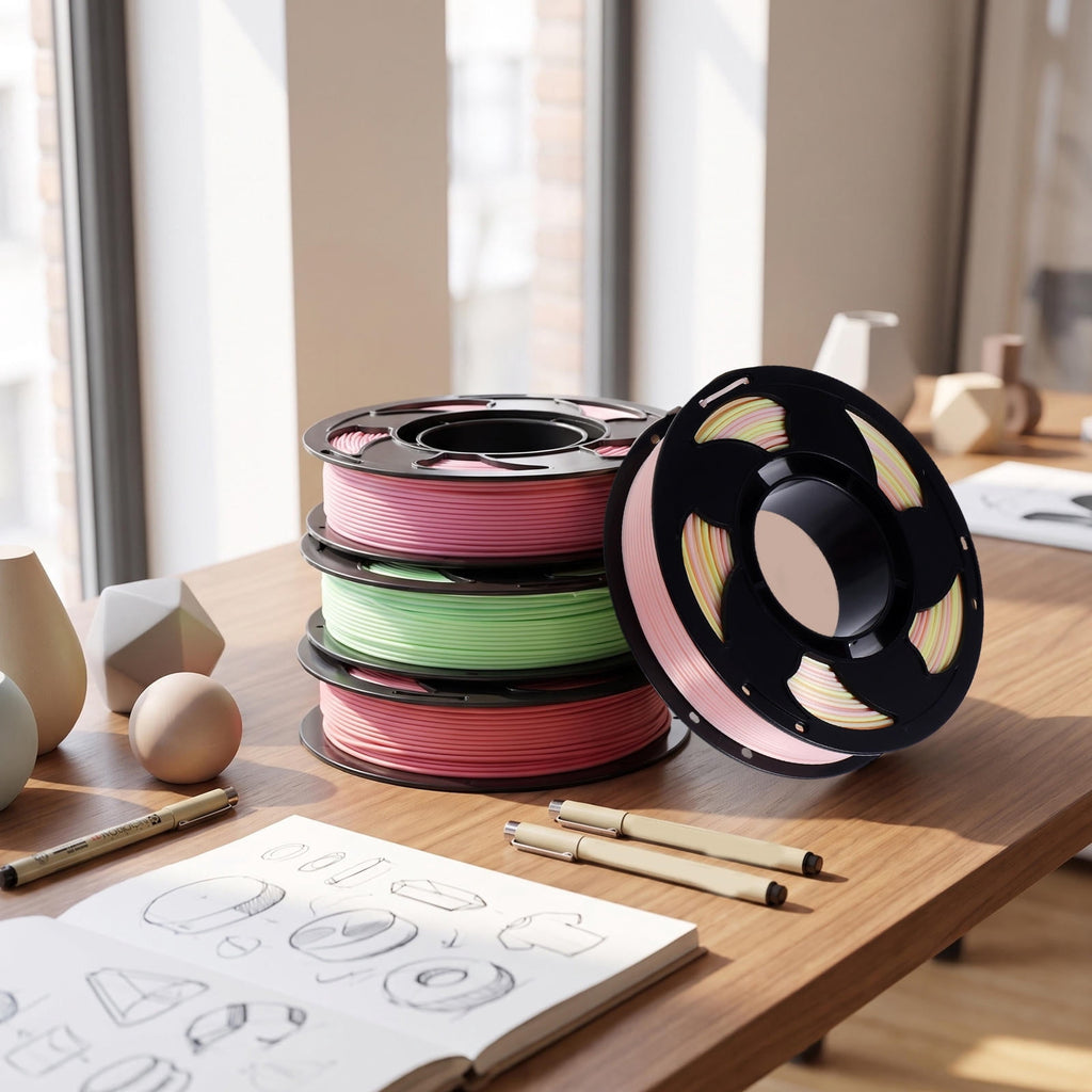 MOKKHNB Pla Filament 1.75mm for 3D Printer Hobby Crafting and School Project Applications