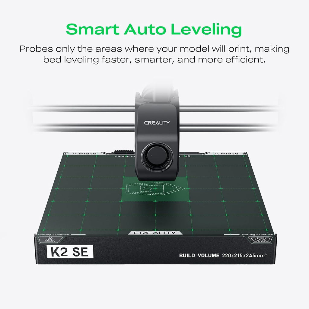 Creality K2 SE Combo Multicolor 3D Printer 500mm/s High-Speed, Auto Leveling, 220×215×245 mm Build Volume